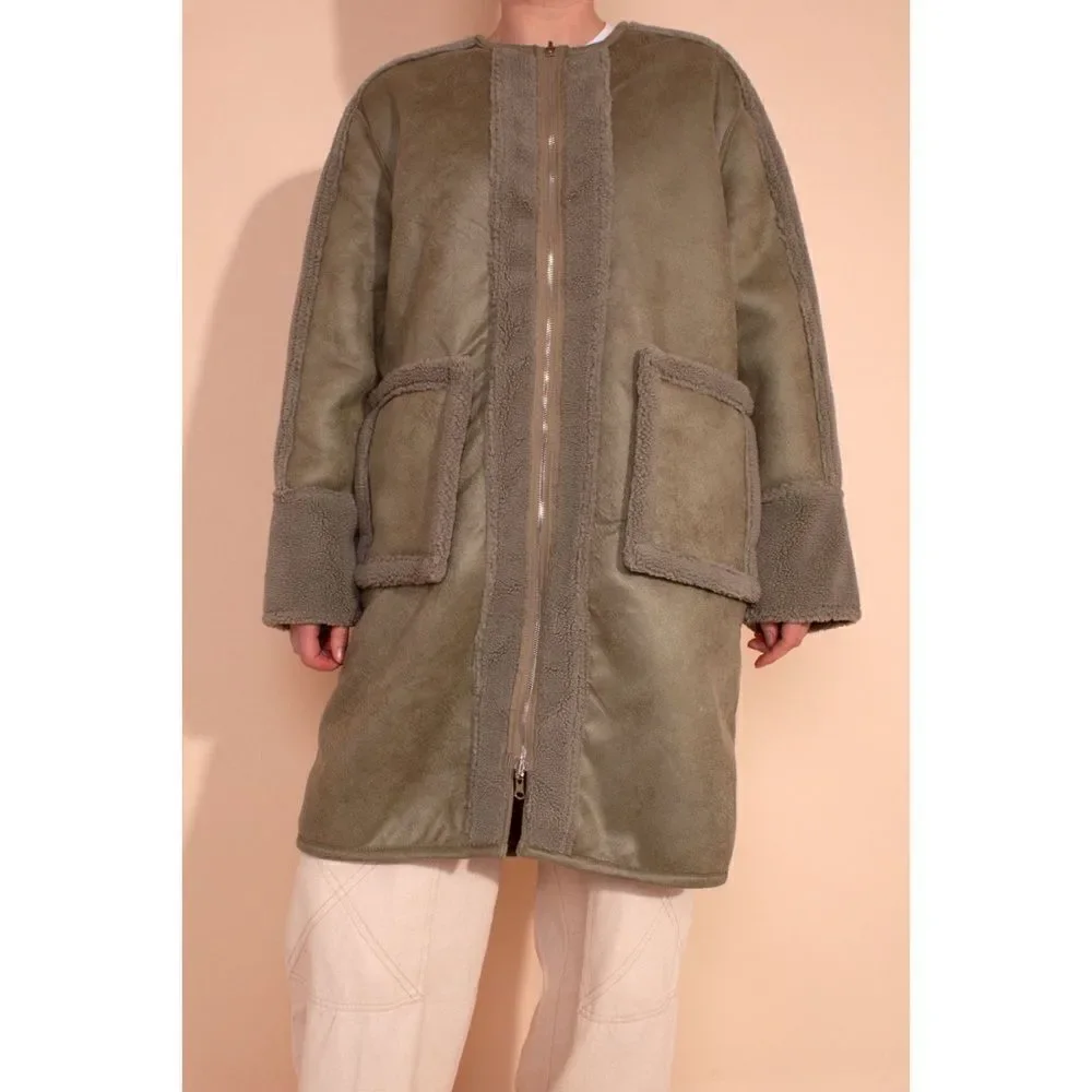 L.F. Markey Womens Heath Coat - Duck Egg M/L